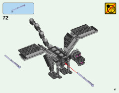 LEGO 21151 instructions page 67 – build guide
