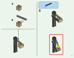 LEGO 21151 instructions page 7 – build guide