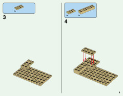 LEGO 21151 instructions page 9 – build guide