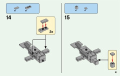 LEGO 21152 instructions page 21 – build guide