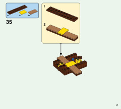 LEGO 21152 instructions page 17 – build guide