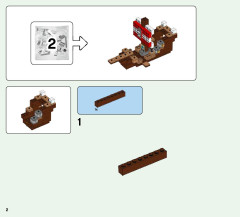 LEGO 21152 instructions page 2 – build guide