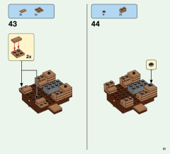 LEGO 21152 instructions page 21 – build guide