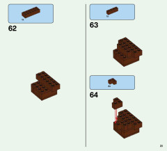 LEGO 21152 instructions page 31 – build guide