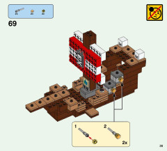 LEGO 21152 instructions page 35 – build guide