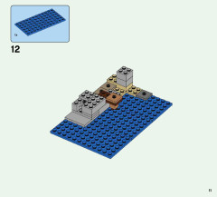 LEGO 21152 instructions page 11 – build guide