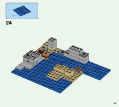 LEGO 21152 instructions page 23 – build guide