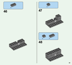 LEGO 21152 instructions page 43 – build guide