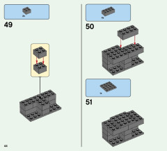 LEGO 21152 instructions page 44 – build guide