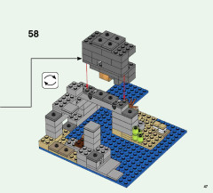 LEGO 21152 instructions page 47 – build guide