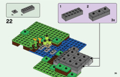 LEGO 21153 instructions page 35 – build guide
