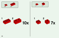 LEGO 21153 instructions page 46 – build guide