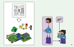 LEGO 21153 instructions page 5 – build guide