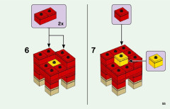 LEGO 21153 instructions page 55 – build guide