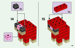 LEGO 21153 instructions page 59 – build guide