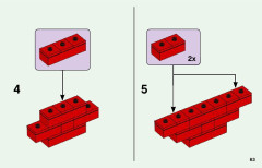 LEGO 21153 instructions page 63 – build guide