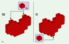 LEGO 21153 instructions page 66 – build guide
