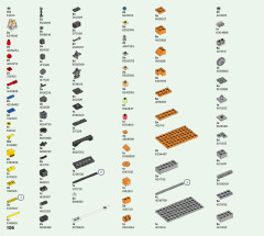 LEGO 21154 instructions page 106 – build guide