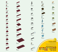 LEGO 21154 instructions page 107 – build guide