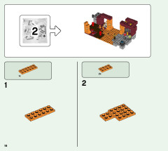 LEGO 21154 instructions page 16 – build guide
