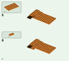 LEGO 21154 instructions page 18 – build guide