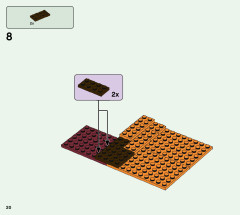 LEGO 21154 instructions page 20 – build guide