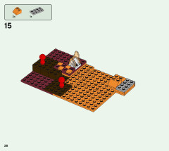 LEGO 21154 instructions page 28 – build guide