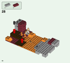 LEGO 21154 instructions page 42 – build guide