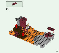 LEGO 21154 instructions page 43 – build guide
