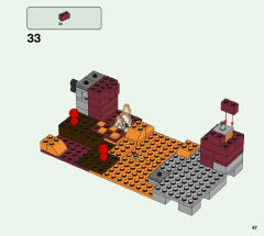 LEGO 21154 instructions page 47 – build guide