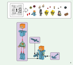 LEGO 21154 instructions page 5 – build guide