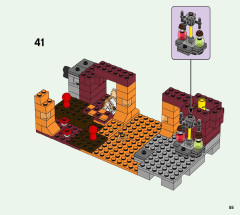 LEGO 21154 instructions page 55 – build guide