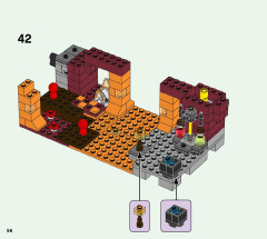 LEGO 21154 instructions page 56 – build guide