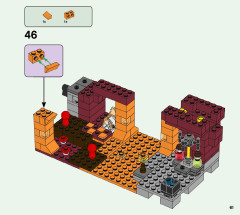 LEGO 21154 instructions page 61 – build guide