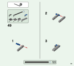 LEGO 21154 instructions page 63 – build guide