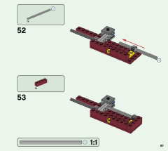 LEGO 21154 instructions page 67 – build guide