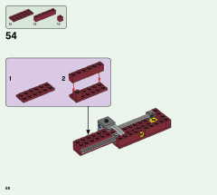 LEGO 21154 instructions page 68 – build guide