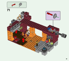 LEGO 21154 instructions page 81 – build guide