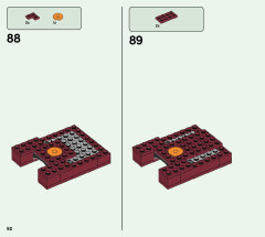 LEGO 21154 instructions page 92 – build guide