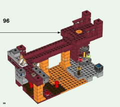 LEGO 21154 instructions page 96 – build guide