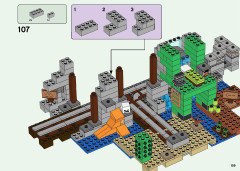 LEGO 21155 instructions page 109 – build guide