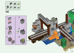 LEGO 21155 instructions page 115 – build guide