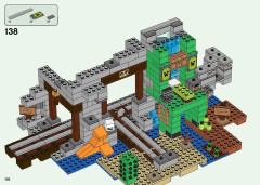 LEGO 21155 instructions page 136 – build guide