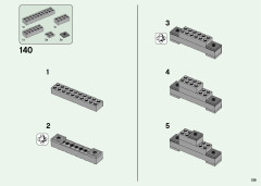 LEGO 21155 instructions page 139 – build guide