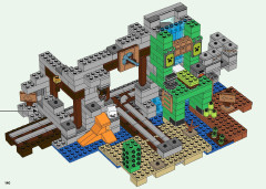 LEGO 21155 instructions page 140 – build guide