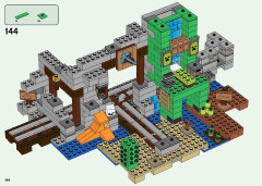 LEGO 21155 instructions page 144 – build guide