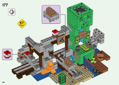 LEGO 21155 instructions page 156 – build guide