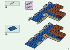 LEGO 21155 instructions page 23 – build guide