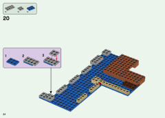 LEGO 21155 instructions page 24 – build guide