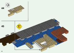 LEGO 21155 instructions page 42 – build guide